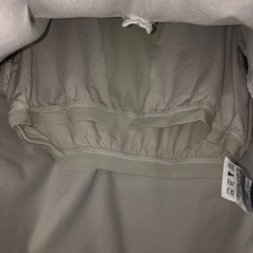 White Ralph Lauren tennis workout shirt w/ bra - Picture 2 of 4